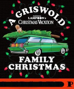 National Lampoon's - Xmas Station Wagon, Happy Christmas X-mas, Christmas Day, Christmas Gift, Customizable PNG