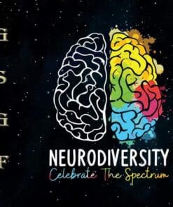 Neurodiversity Celebrate The Spectrum, Infinity Rainbow Brain, Autism Awareness, Autism Mother Gift,Layered Svg, Svg Eps Png Dxf