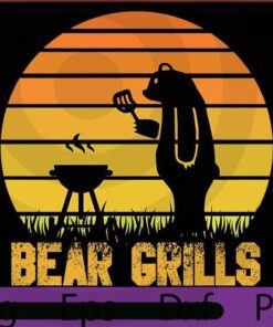 New Funny BEAR GRILLS, 2021 Halloween, horror cute funny Art, Halloween Theme, scary Halloween quote Customizable PNG