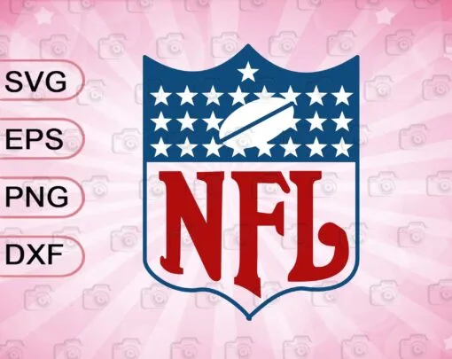 NFL Logo, Regular Season New England Patriots, Super Bowl, Mls Logo, The National Football League, American football Lovers, Layered SVG, DXF, PNG, EPS