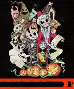 Nightmare Classic squad, The Nightmare Before Christmas, Disney Scary Halloween Film, Halloween 2021, Customizable PNG