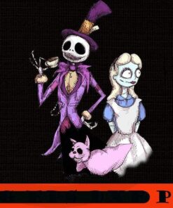 Nightmare In Wonderland Classic, Happy Christmas X-mas, Christmas Day, Christmas Gift, Customizable PNG