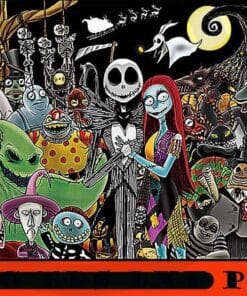 Nightmare jack skellington sally love , The Nightmare Before Christmas Squad, Halloween Disney Film, Scary Film, Halloween 2021, Customizable PNG