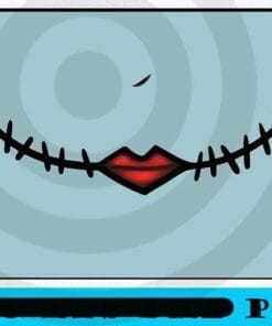 Nightmare Sally Face, The Nightmare Before Christmas, Happy Halloween 2021, Disney Film, Customizable PNG