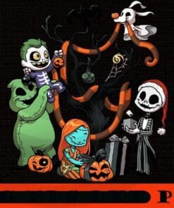 Nightmare Tree, The Nightmare Before Christmas, Disney Scary Halloween Film, Halloween 2021, Customizable PNG
