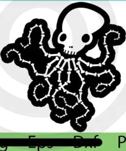 octopus, 2021 Halloween Art, scary horror Halloween Theme, funny cute Saying, Customizable PNG