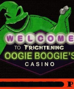 Oogie Boogie's Casino, The Nightmare Before Christmas, Halloween Disney Film, Scary Film, Halloween 2021, Customizable PNG