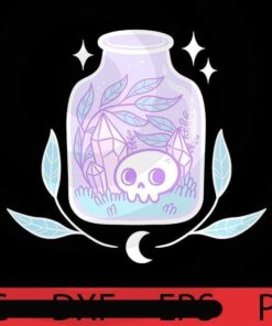 Pastel Terrarium skull, Skeleton, Halloween 2021, Halloween, Halloween Theme, Halloween Gift, 2021 Halloween, Halloween Art Gift, Man gift, woman gift, Customizable PNG