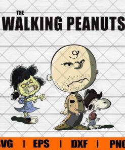 Peanuts Charlie Brown, The Walking Dead Peanuts Snoopy, Snoopy Svg, Layered SVG, DXF, PNG, EPS