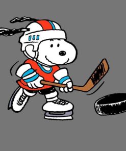 Peanuts Snoopy Hockey, Snoopy, Sport, Hockey, Layered SVG, DXF, PNG, EPS