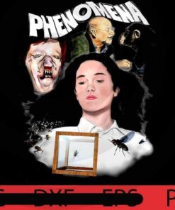 PHENOMENA - Dario Argento, Halloween 2021 art, Happy 2021 Halloween, Halloween Theme, Scary Halloween Gift, Customizable PNG