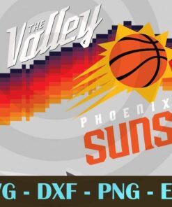 Phoenixes Suns Maillot The Valley-City-Jersey basketball Sport funny for men T-Shirt Customizable Layered Svg, Svg Eps Png Dxf
