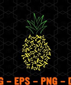 Pi Pineapple, Math Teacher 314 Pi Day, Gift for Teacher, PI Pineapple Fruits Maths, Math Lover, Layered Svg Eps Png Dxf