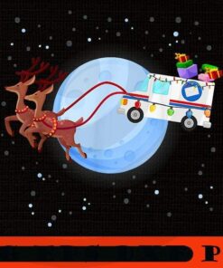 Postal Worker Christmas Mail Truck Funny Mailman, Happy Christmas X-mas, Cute Christmas Truck, Christmas Day, Christmas Gift, Customizable PNG