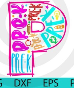 Pre k Back To School Shirt, Pre k T-Shirt, First Day Of School, Student T-Shirt, School Tee, Boys Back To School Customizable Layered Svg, Svg Eps Png Dxf