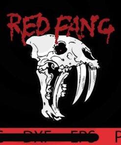 red fang, Halloween 2021, Halloween, Halloween Theme, Halloween Gift, 2021 Halloween, Halloween Art Gift, Man gift, woman gift, Customizable PNG