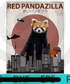 Red Pandazilla Red Pandazilla, Japanese, Halloween 2021, 2021 Halloween, Halloween Theme, Halloween, Cute Art, Funny Halloween, Scary Halloween, Halloween gift, Customizable PNG
