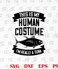 Red Tuna Costume, Gift Bluefin Tuna Fish, Bluefin Tuna, Tuna Lover, Saltwater Tuna Fish, Deep Sea Fishing, Fisherman Gift Layered SVG, DXF, PNG, EPS