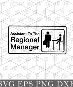 Regional Manager ,Assistant to The Regional Manager, Dad and Son Matching ,Father Daughter, Fathers Day Gift, 2021 Mothers Day Gift Layered Svg Eps Png Dxf