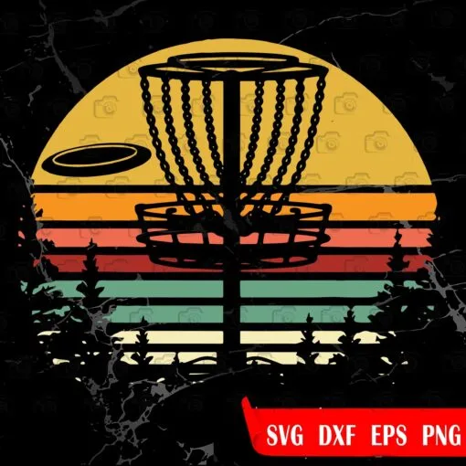 Retro Disc Golf Lover, Best Dad By Par Disc Golf Dad, Frisbee Golfer, Discgolf Gift, Frisbee Disk, Golf Lovers, Teacher Life, Layered SVG, DXF, PNG, EPS