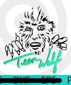 retro teen wolf , Halloween, Halloween Theme, Halloween Gift, Halloween 2021, 2021 Halloween, Scary Cute Awesome Art, Funny Gift, Halloween Art, Customizable PNG