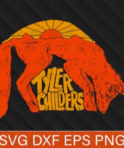 Retro Tyler Childers Purgatory Bluegrass Music Gifts, Tyler Childers Layered, Tyler Childers Fans, music singer , Layered SVG, DXF, PNG, EPS