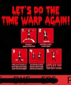 Rocky Horror, let's do the time warp again, Halloween, Halloween Theme, Halloween Art, Halloween 2021, 2021 Halloween, Halloween Gift, Scary Art, Cute Awesome Art, Funny Gift, Customizable PNG