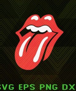 Rolling Stones, Classic Rock, Tongue Mask, Rock and Roll music, Rock Band, The Rolling Stones Layered Svg Eps Png Dxf