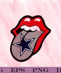Rolling Stones, Star Tongue, The Rolling Stones, Rock Band, Rolling Stone Logo, Tongue Out, Sexy Lip, music, Layered SVG, DXF, PNG, EPS