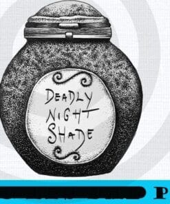 Sally's Deadly Nightshade, The Nightmare Before Christmas, Halloween 2021, Disney Film, Customizable PNG