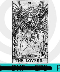 Scary The Lovers Tarot Card, Happy Halloween 2021, 2021 Halloween, Halloween, Awesome Halloween Theme, Halloween Art, Halloween Gift For Man woman, Customizable PNG