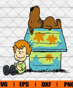 Scooby Doo Snoopy, Hope You Like It, Layered SVG, DXF, PNG, EPS