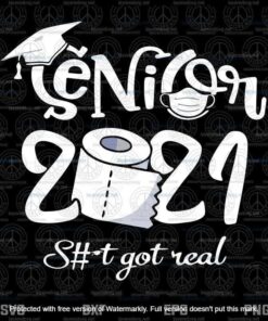 Senior Face Mask Class Of 2021 Funny Graduation Graduate Svg, Customizable Layered Svg, Svg Eps Png Dxf