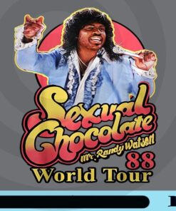 Sexual Chocolate, Mr. Randy Watson, music band World Tour 88, Randy Chocolate, Vintage Customizable Png