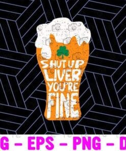 Shut Up Liver You're Fine, Cup of Beer, Beer Shifa, A Holy well near Madinah, Historical Landmark Layered Svg, Svg Eps Png Dxf