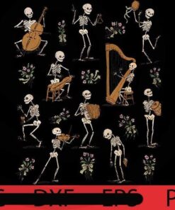 Skeleton orchestra, Halloween 2021, Halloween, Halloween Theme, Halloween Gift, 2021 Halloween, Halloween Art Gift, Man gift, woman gift, Customizable PNG
