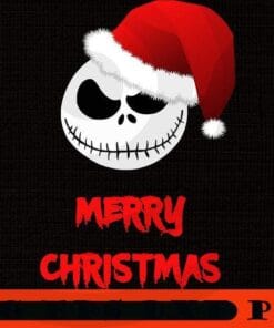 Skellington Christmas hat , merry Christmas The Nightmare Before Christmas, Halloween 2021, Disney Film, Customizable PNG