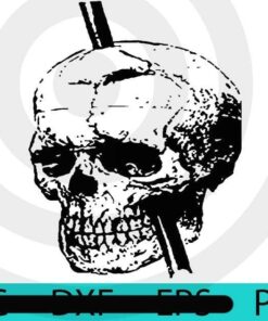 Skull of Phineas Gage, Halloween 2021 art, Halloween, Halloween Theme, Scary Halloween Gift, Customizable PNG