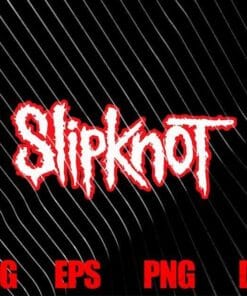Slipknot Official Basic Logo, Vintage Slipknot, Skull And Tribal Heavy Metal Band, Gift Birthday, The Gray Chapther, SVG PNG DXF, EPS, PDF