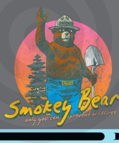 Smokey Bear, Retro Smokey Bear, Only You Can Prevent Wildfire, Smokey Bear Historical Park Smokey's slogan, Adventure Customizable Png
