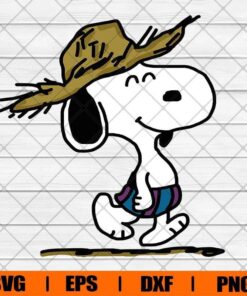 Snoopy Cute, Snoopy Peanuts, Snoopy Lovers, Layered SVG, DXF, PNG, EPS