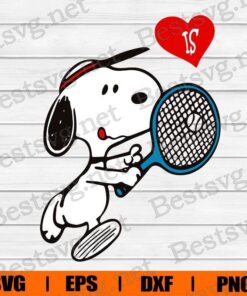 Snoopy Is Playing Ball, Snoopy Cartoon, Disney Cartoon, Layered SVG, DXF, PNG, EPS