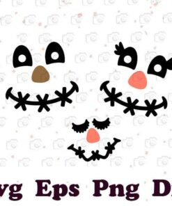 Snowman Face, Autumn Svg, Fall, Snowman Face Svg, Winter Svg, Fall Family Svg, Snowman Family, Layered Svg Eps Png Dxf