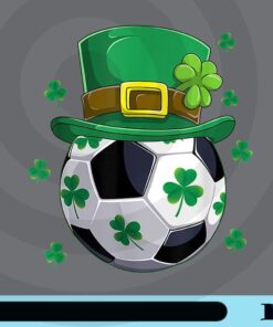 SoccerLeprechaun, St Patricks Day, Funny Sport, Soccer, Gift Funny, Gift For Friends, Irish Customizable Png