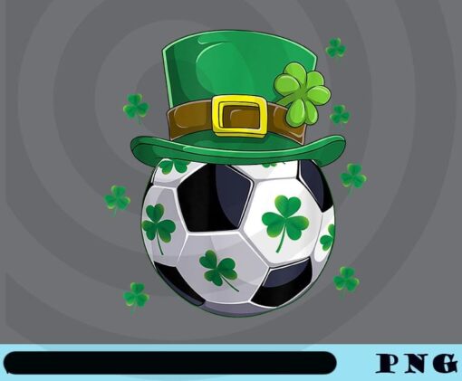 SoccerLeprechaun, St Patricks Day, Funny Sport, Soccer, Gift Funny, Gift For Friends, Irish Customizable Png