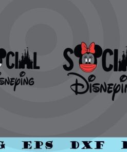 Social Disneying Daddy Mommy Svg, Disney Svg, Magic Kingdom Svg, Disneyland Svg, Disney Face Customizable Layered Svg, Svg Eps Png Dxf