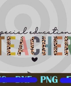 Special Education teacher school Design Bundles Customizable PNG