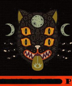 Spooky Cat, 2021 Halloween, Horror 2021 Halloween Art Gift, Cute Funny 2021 Halloween Cat, Halloween Theme, Customizable PNG