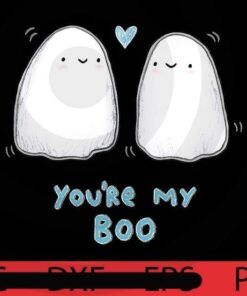 Spooky Love, you're my boo, Halloween, Halloween Art, Halloween 2021, 2021 Halloween, Halloween Gift, Halloween Theme, Scary Art, Cute Awesome Art, Funny Art, Customizable PNG