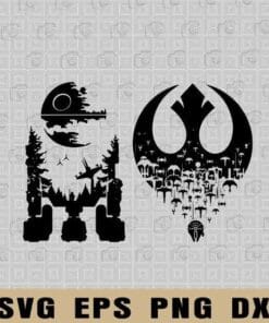 Star Wars, Star Wars, Star Wars Logo, Star Wars Lover, For Dad, Disney, SVG PNG DXF, EPS, PDF